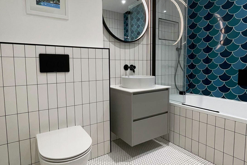 Modern Bathroom Update Near Canary Wharf