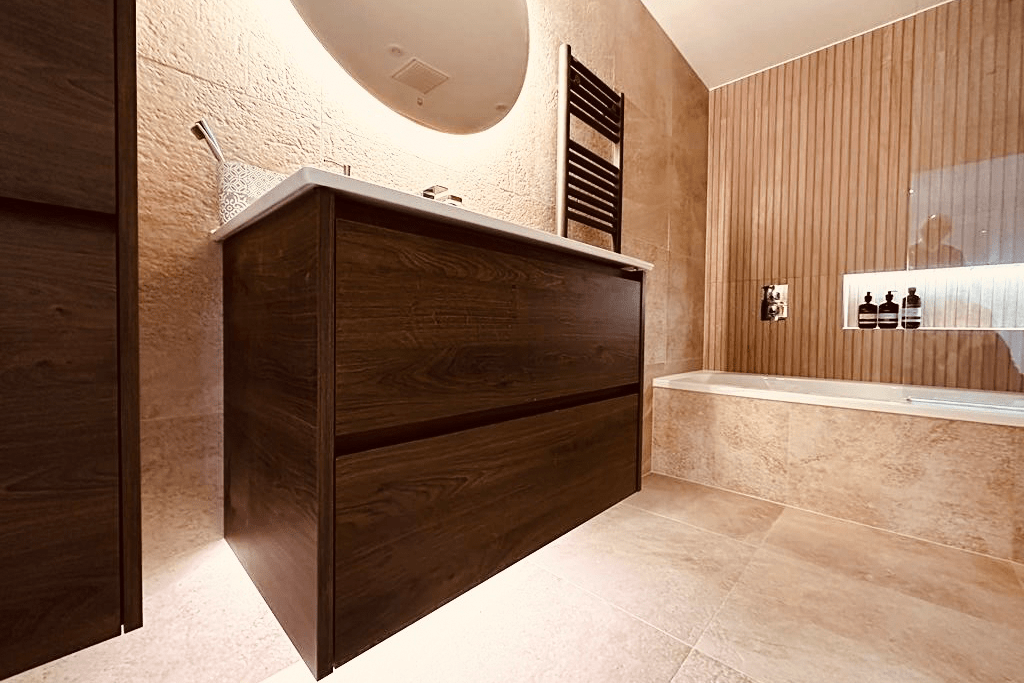 Sleek, Modern Bathroom Transformation