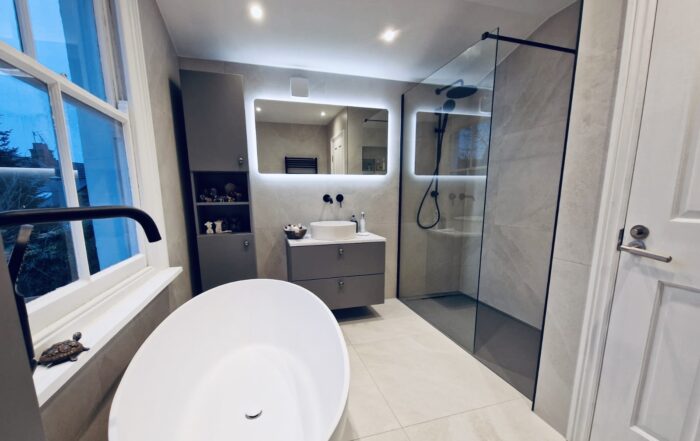 Expanding & Transforming a Compact Bathroom in Greenwich